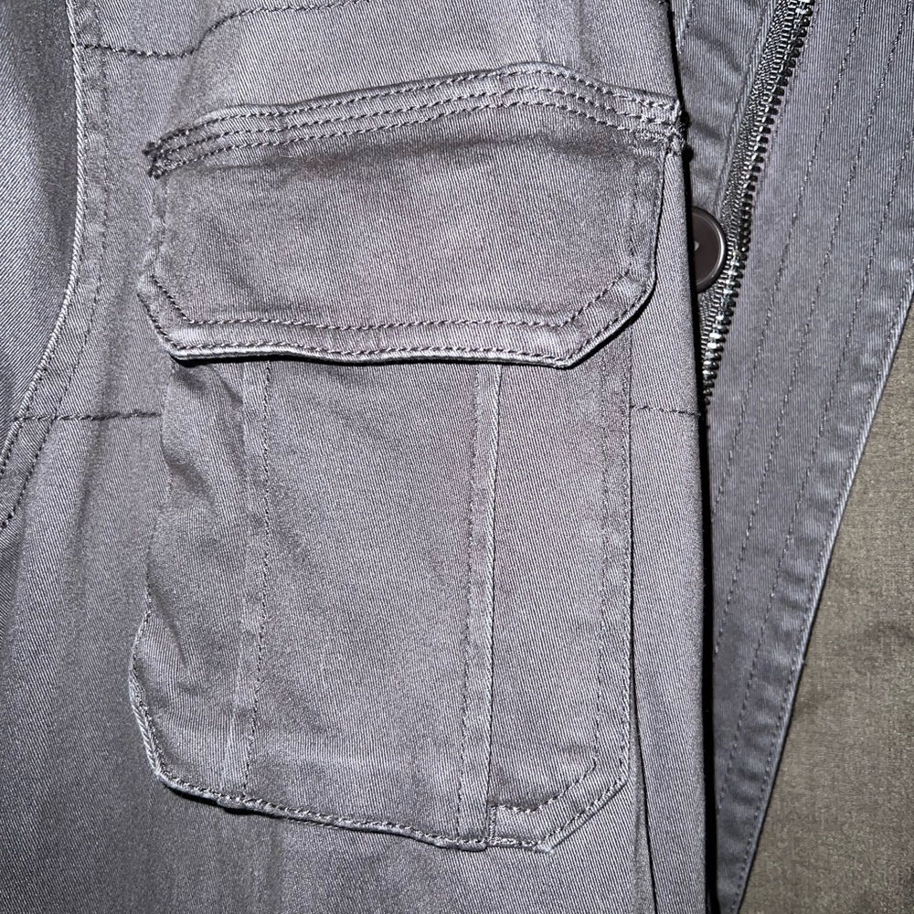 Men’s jacket - Flag & Anthem dark gray medium full zip - Picture 4 of 8